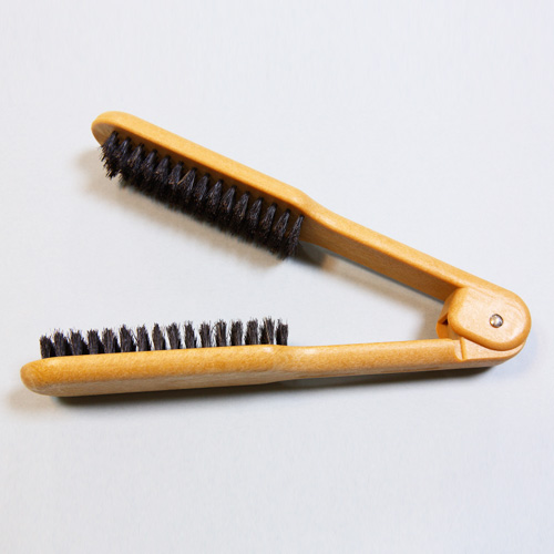 Professional Flat Iron Hair Brush, Hair Flat Clip Brush, Straight Hair Comb, Hair Salon Brush