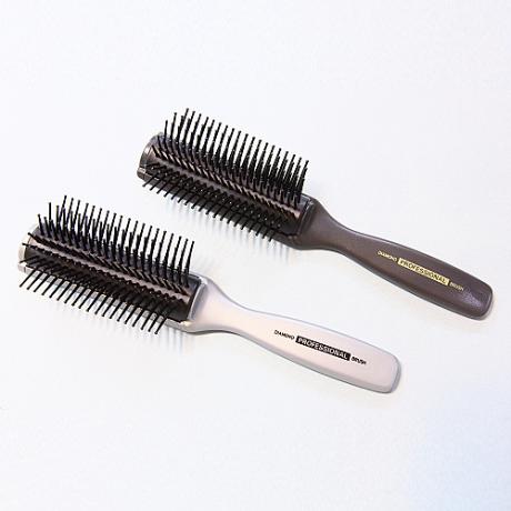 Professional Hair Brush (7 Lines Nylon Styling Pins), Hair Salon Brush