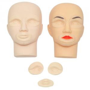 3D Mannequin Practice Set, Makeup Practice Mannequin Head