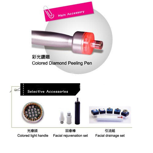 Colored Diamond Peeling Beauty Equipment